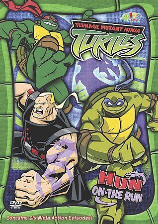 Teenage Mutant Ninja Turtles Season 3 Vol 7 Hun On The Run DVD