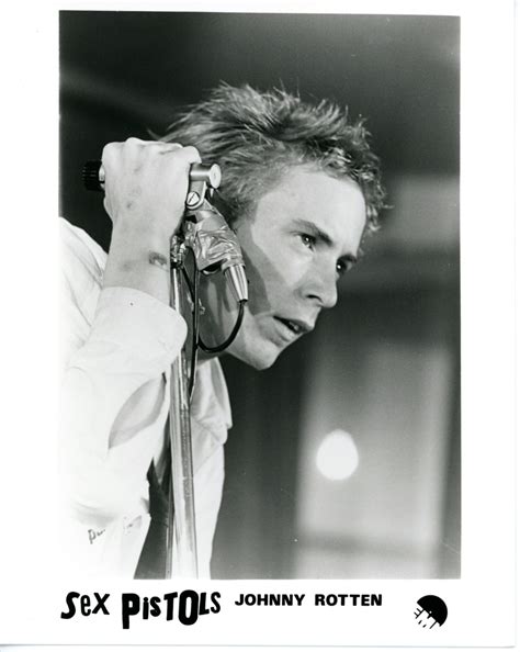 Sex Pistols Johnny Rotten Original EMI PRESS PHOTO The Roxy