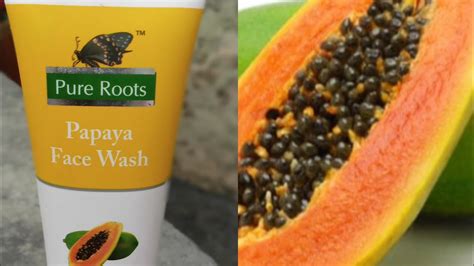 Pure Roots Papaya Face Wash Pure Roots Fades Skin Spots Face Wash Pure