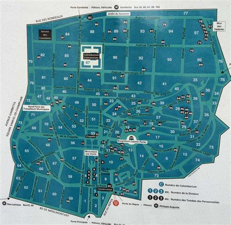 07-07 12;48 Pere Lachaise plan – Domain Web Center