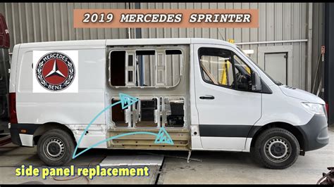 2019 Mercedes Sprinter Side Panel Replacement YouTube