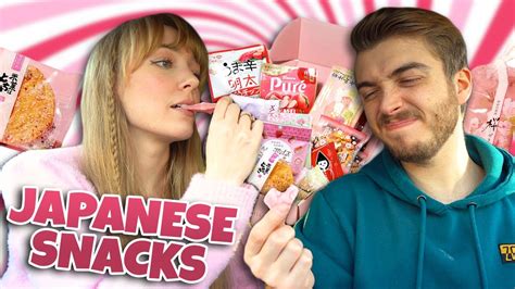 Eating Flowers Chaotic Japanese Snack Taste Test Bokksu Unboxing