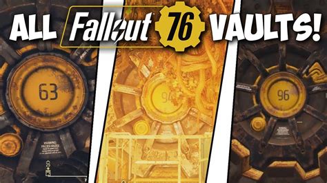 All Fallout 76 Vaults - pic-fidgety