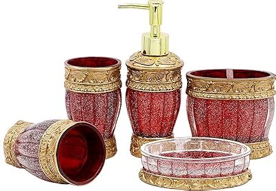 Amazon LUANT 4 Pieces Bathroom Accessory Set Including Tumbler