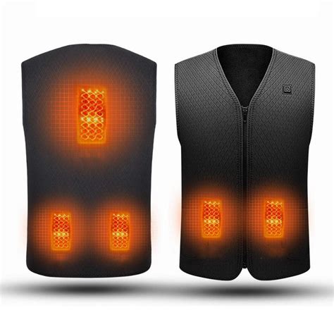 Usb Verwarmde Vest Jas Warm Up Verwarming Pad Body Grandado