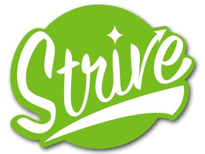 Strive Logo by Spraycan Creative on Dribbble