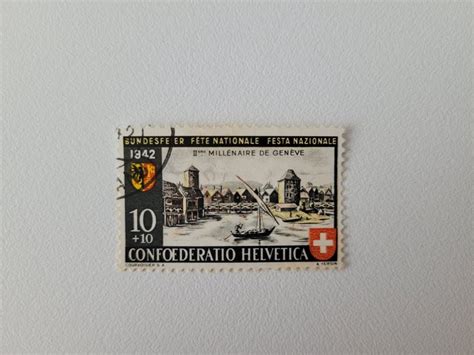 Briefmarke Bundesfeier 1942 Kaufen Auf Ricardo