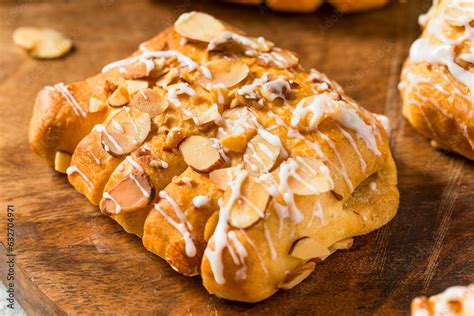 Homemade Bear Claw Pastry Stock Photo | Adobe Stock