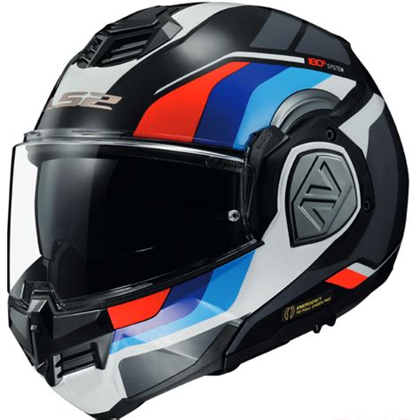 Ls Ff Advant Sport Helmet Blue Red White Ls Modular