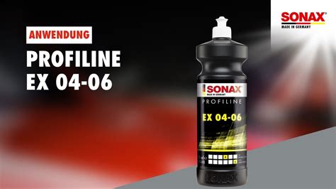 How To Use Sonax Profiline Ex For Soft Paint Youtube