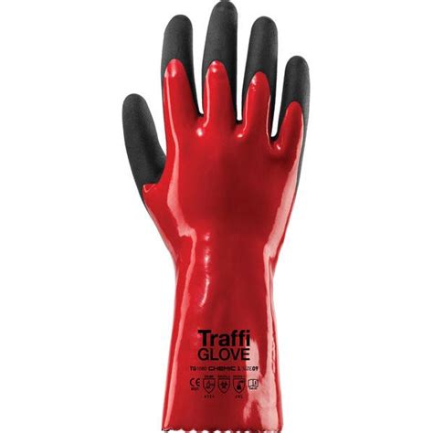 TraffiGlove TG1080 Chemic Cut Level 1 Chemical Resistant Gloves