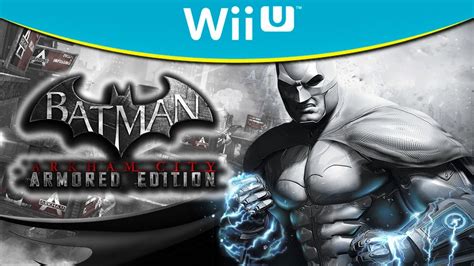 Wii U Batman Arkham City Armored Edition Action Game Trailer YouTube