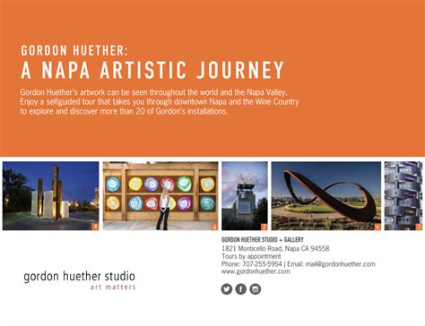 Gordon Huether S Napa Artist Journey Map Gordon Huether