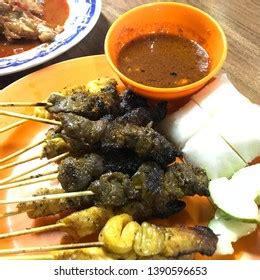 Traditional Malaysian Food Satay Made Meat Stock Photo 1390596653 | Shutterstock