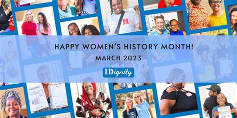 Women’s History Month! - IDignity