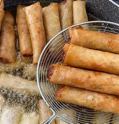 Pork Lumpiang Shanghai Recipe Yummy Food Ph