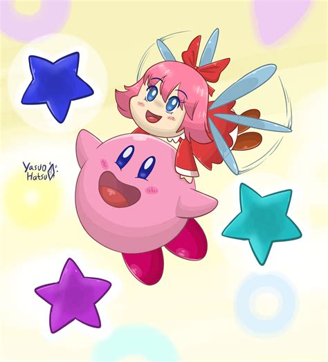 Kirby And Ribbon By Yasuohatsu On Newgrounds