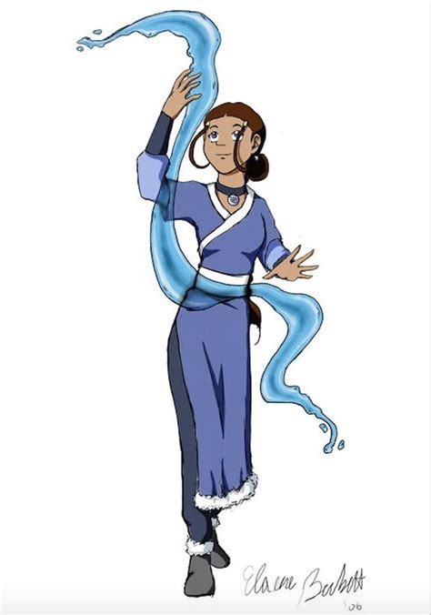 Katara And Her Waterbending Powers Of Water From Avatar The Last Airbender Katara Costume