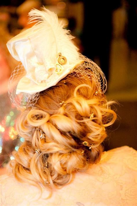 Steampunk Wedding Hairstyle By Stacy Lande Of Iconic Pinups Los