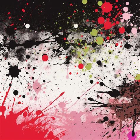 Premium Photo Grunge Ink Splat Background