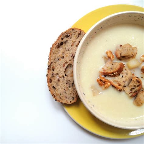 ERDIG Rezept Sellerie Birnen Suppe Sensorikum