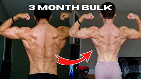 Natural Bulking For Months Results The Bulk Ep Youtube