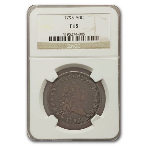 Buy 1795 Flowing Hair Half Dollar Fine-15 NGC | APMEX