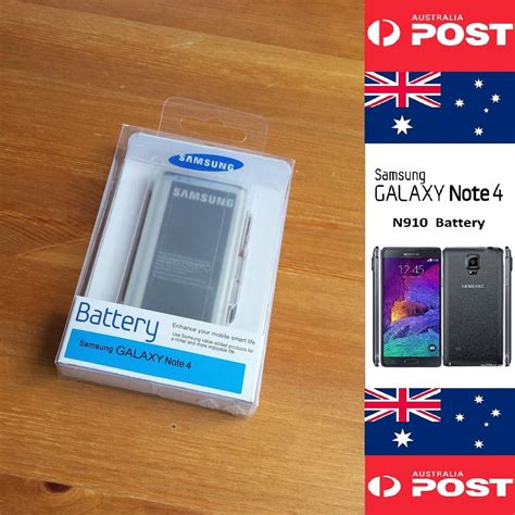 Samsung Note 4 Battery Original Retail Overseas Version N910 Eb