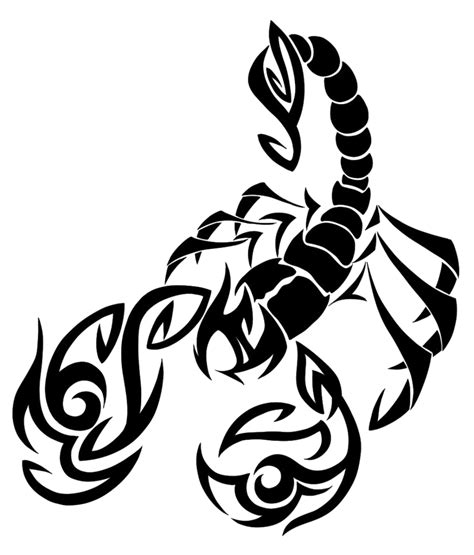 Scorpio Tattoo PNG Transparent Images, Pictures, Photos