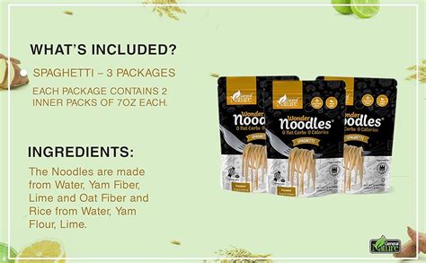 Wonder Noodles Spaghetti Carb Free Keto Pasta Gluten Free