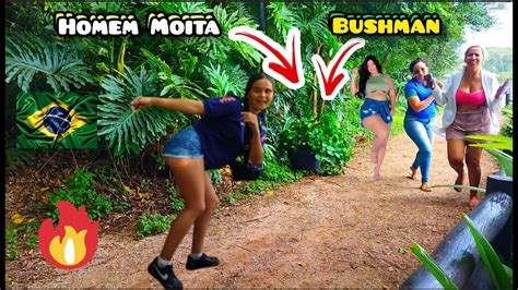 Bushman Prank Ultimate Best Screams And Lots Of Scares In Brazil