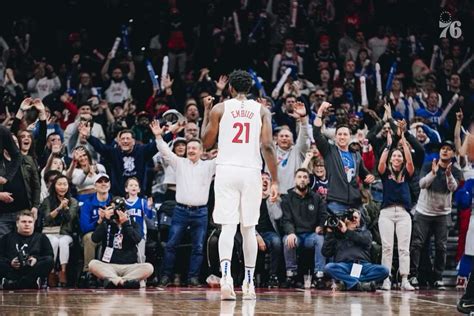 Embiid Exibe Performance Histórica E Philadelphia 76ers Bate Utah Jazz