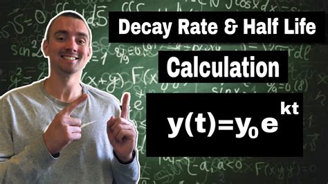 How To Find Decay Rate From Half Life Decay Rate Half Life