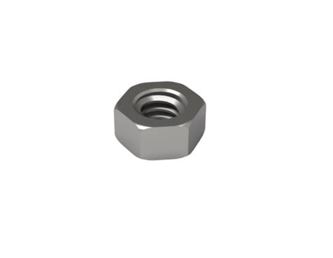 full hex nut rms