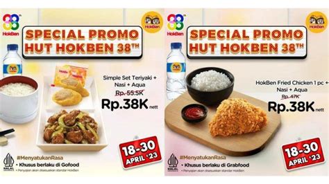 Sambut Lebaran Promo HokBen Hari Ini 21 April 2023 Hokben Fried