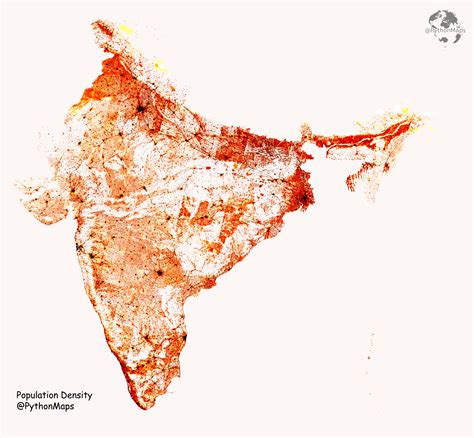 Creating Beautiful Population Density Maps with Python | Towards Data