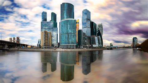 Moscow Skyline on Behance