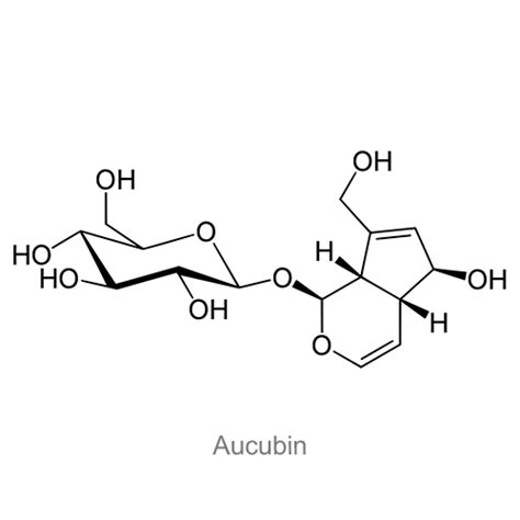 Аукубин — формула