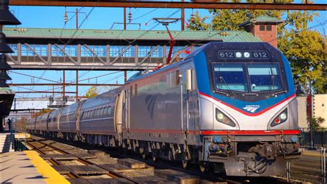 Railfanning At Levittown Train Station Amtrak Septa And Acela Trains