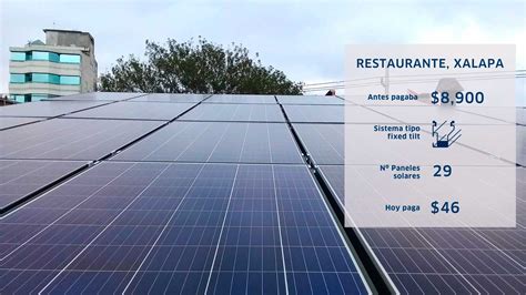 Restaurante Xalapa MARSAM Solar Páneles Solares para Casas