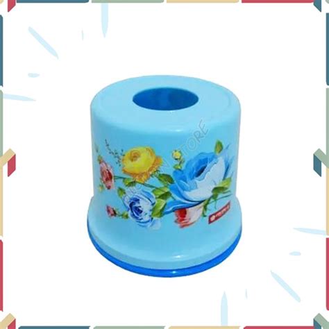 Jual Micton Lion Star Kotak Tisu Tempat Tisue Tissue Roll Box Tr Biru