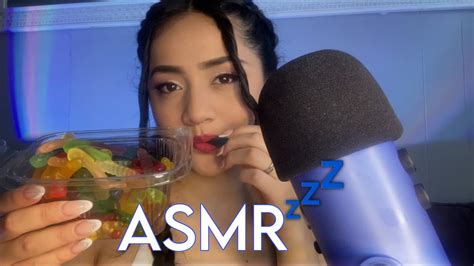 Asmr Comiendo Dulces 🐛🍫🍬 Eating Sounds 👄🤤 Youtube