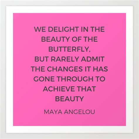 Maya Angelou Quotes About Beauty