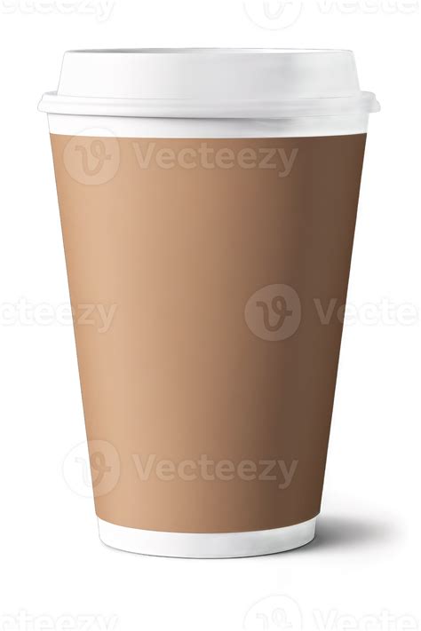 Blank Brown Paper Coffee Cup Mockup 46542713 Png