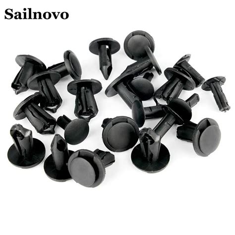 Nylon Push Automotive Bumper Fastener Rivet Trim Clips Body Interior Assortment In Auto Fastener