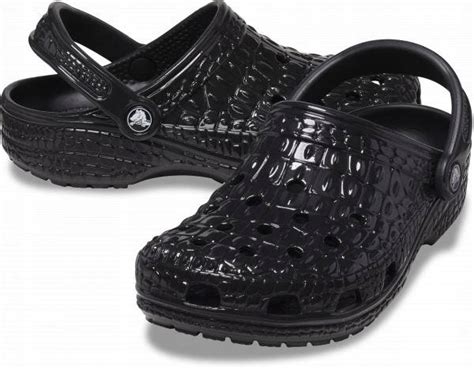 Damskie Buty Klapki Chodaki Crocs Classic Crocskin Clog