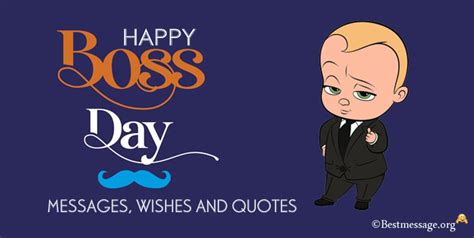 Happy Boss Day Messages Quotes