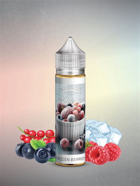 Millésime E liquide Gamme Original 50ML Frozen Berries