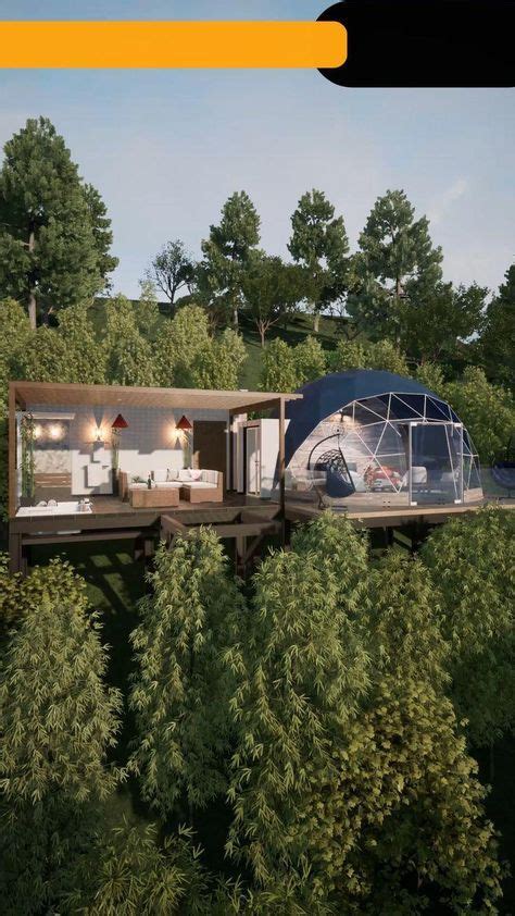 Casa DOMO Tipo GLAMPING para RENTAR Eco Turismo Diseño de DOMO