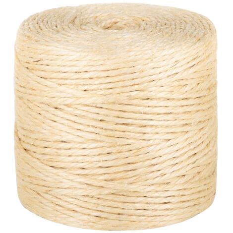 The Living Store Seil 100 Sisal 4 Mm 50 M Seile